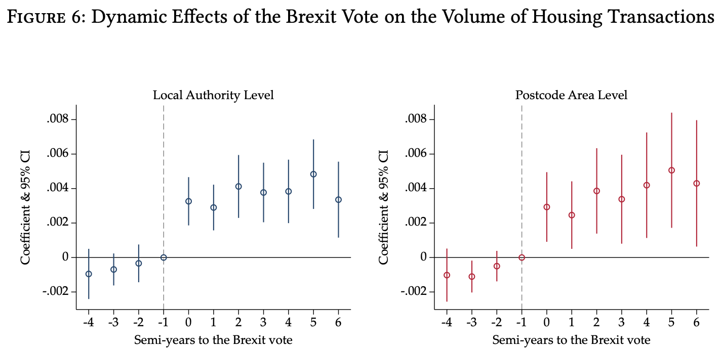 Ballots, Budgets and Bricks: Brexit and the Polarisation of Individual Economic Behaviours