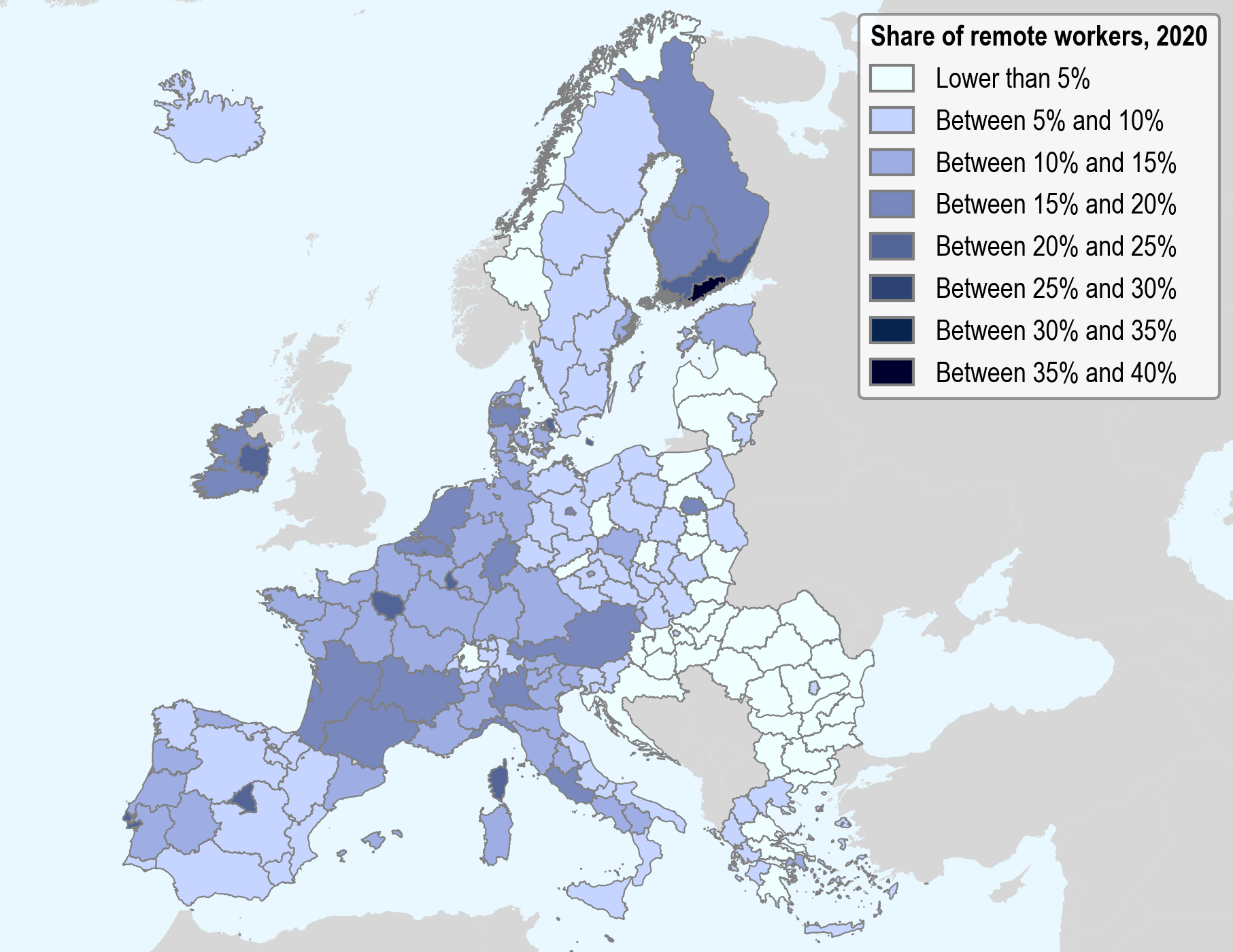The New Geography of Remote Jobs in Europe