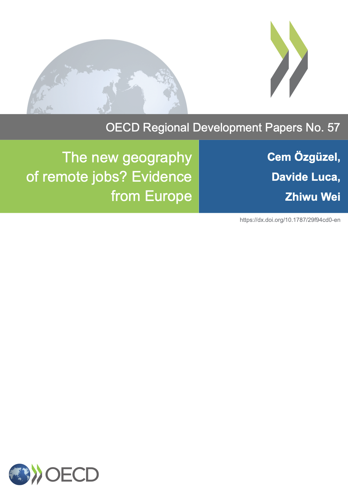 The New Geography of Remote Jobs? Evidence from Europe